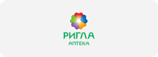 Логотип РИГЛА АПТЕКА